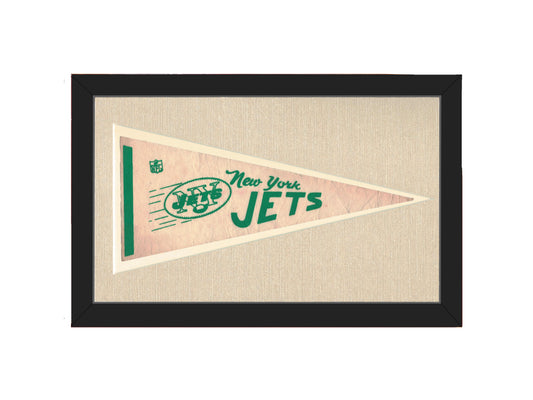 Vintage New York Jets Pennant