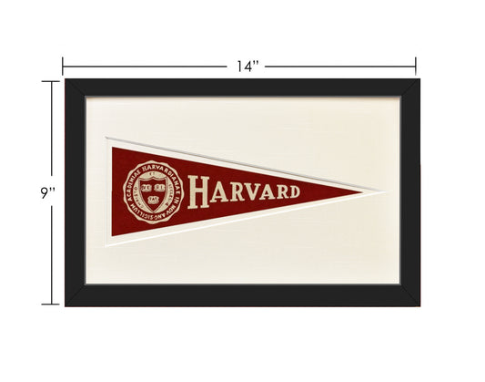 Vintage Harvard University Hormel Pennant