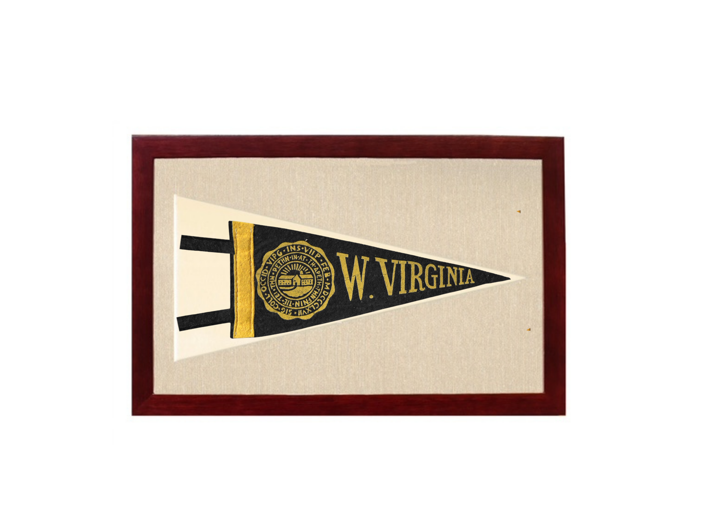 Vintage West Virginia Pennant