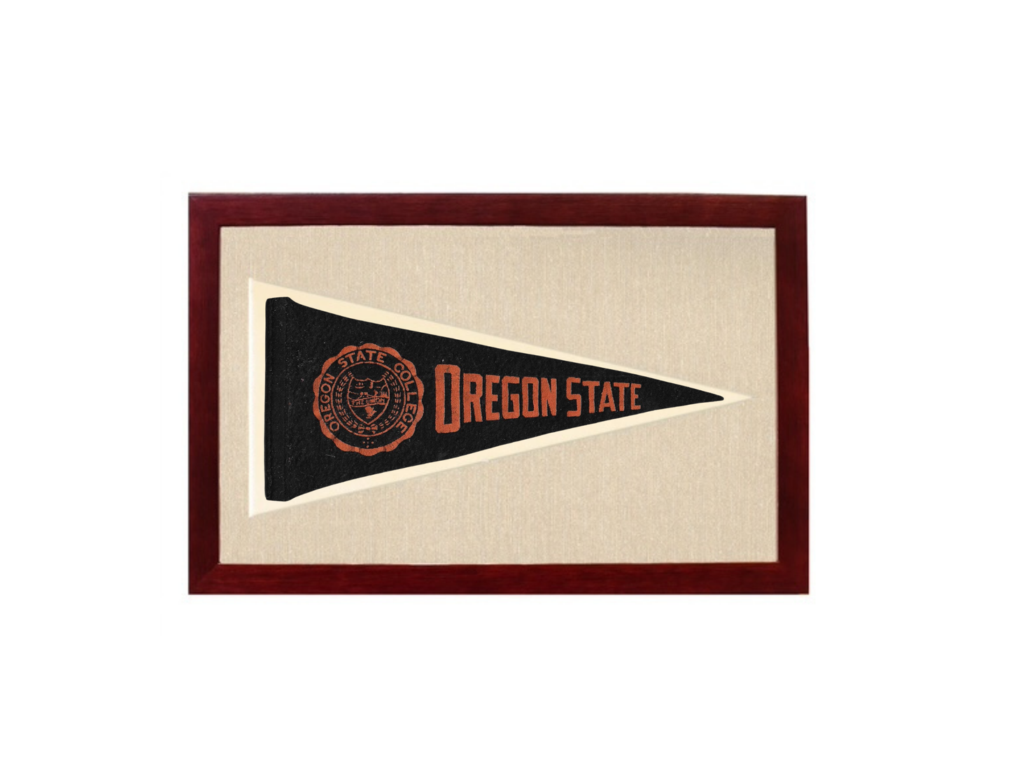 Vintage Oregon State Pennant