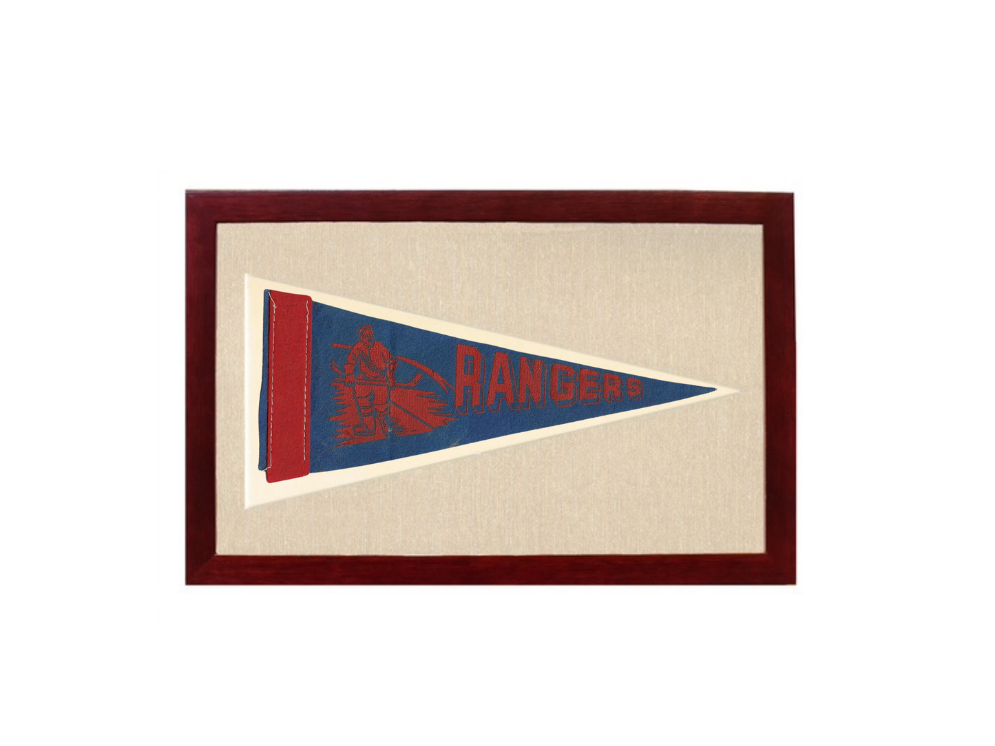 Vintage NY Rangers Pennant