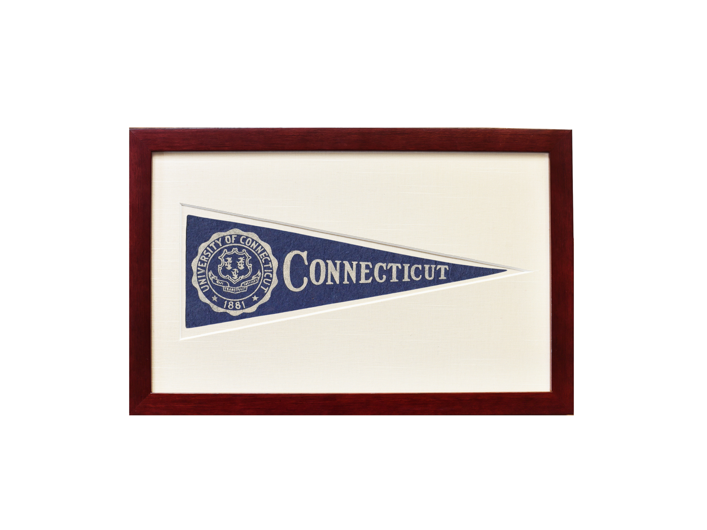 Vintage UConn Hormel Pennant