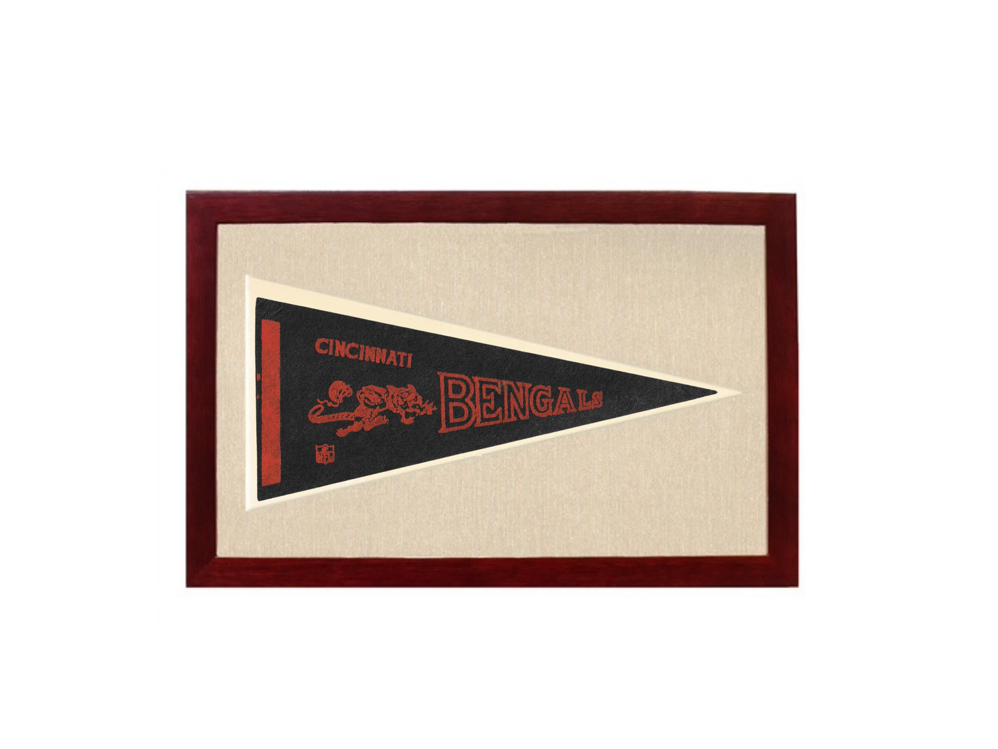 Vintage Cincinatti Bengals Pennant