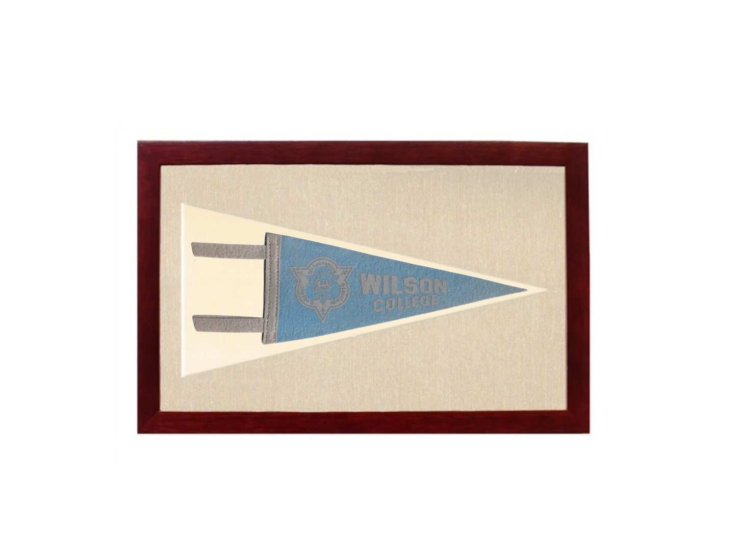 Vintage Wilson College Pennant