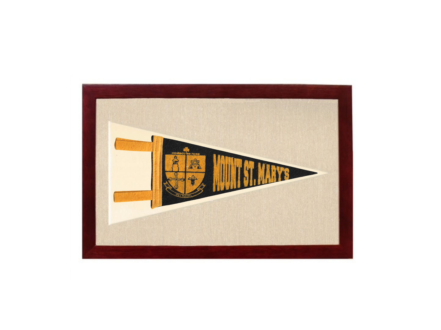 Vintage Mount St. Mary's Pennant