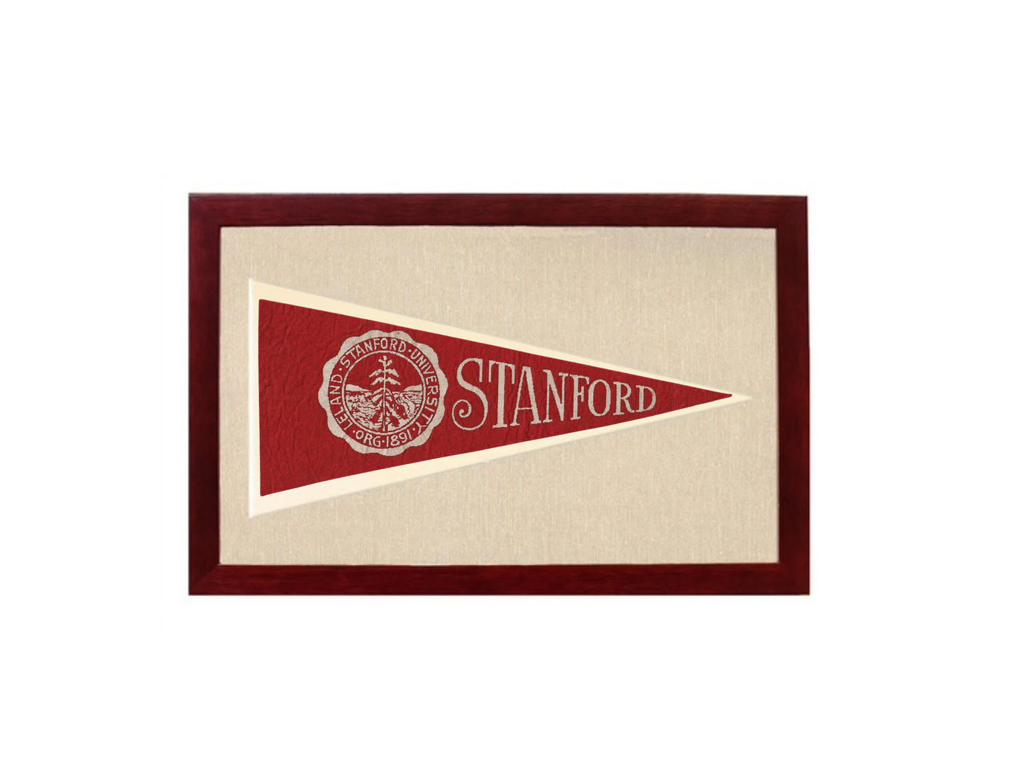 Vintage Stanford University Pennant