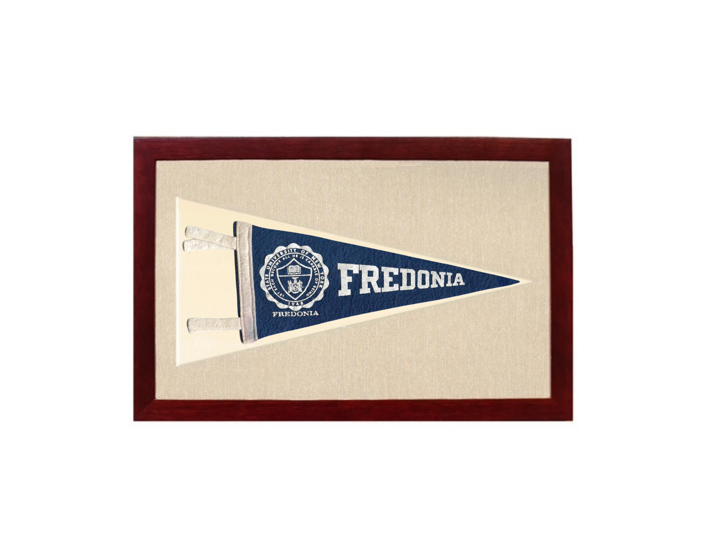 Vintage Fredonia SUNY Pennant