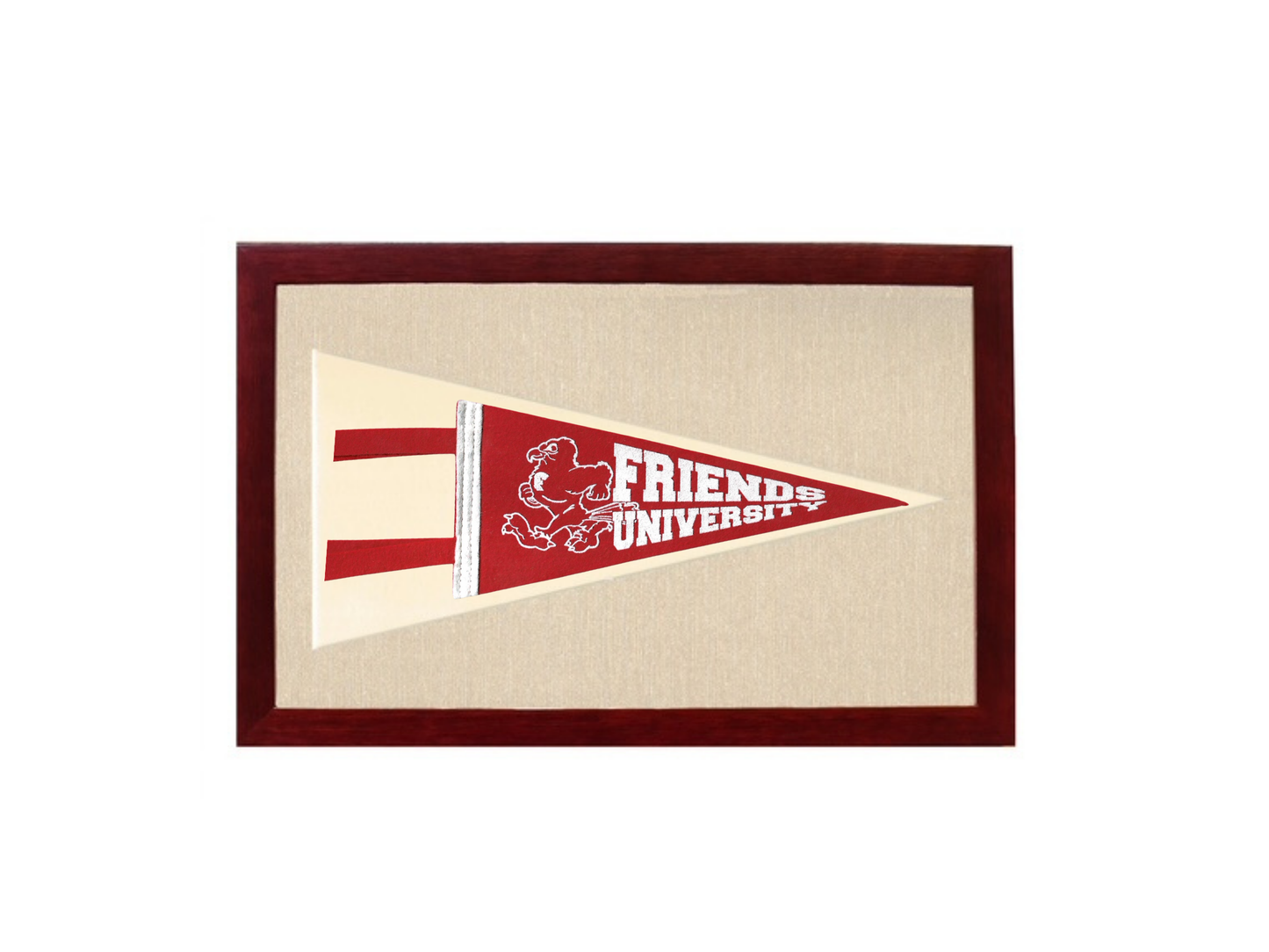 Vintage Friends University Pennant