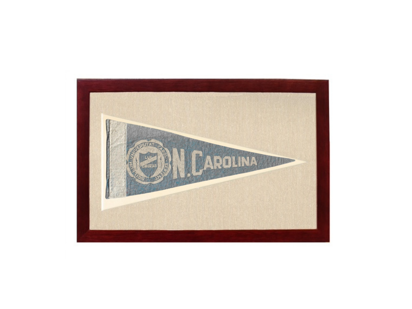 Vintage University of North Carolina Pennant