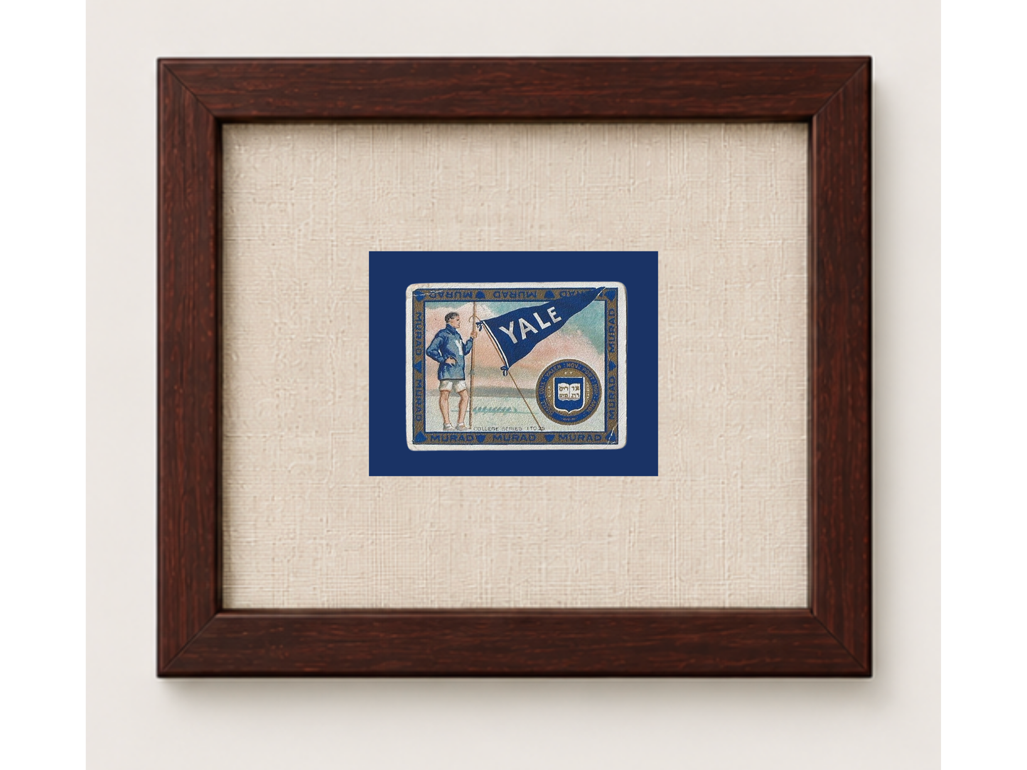 Vintage Yale University Tobacco Card