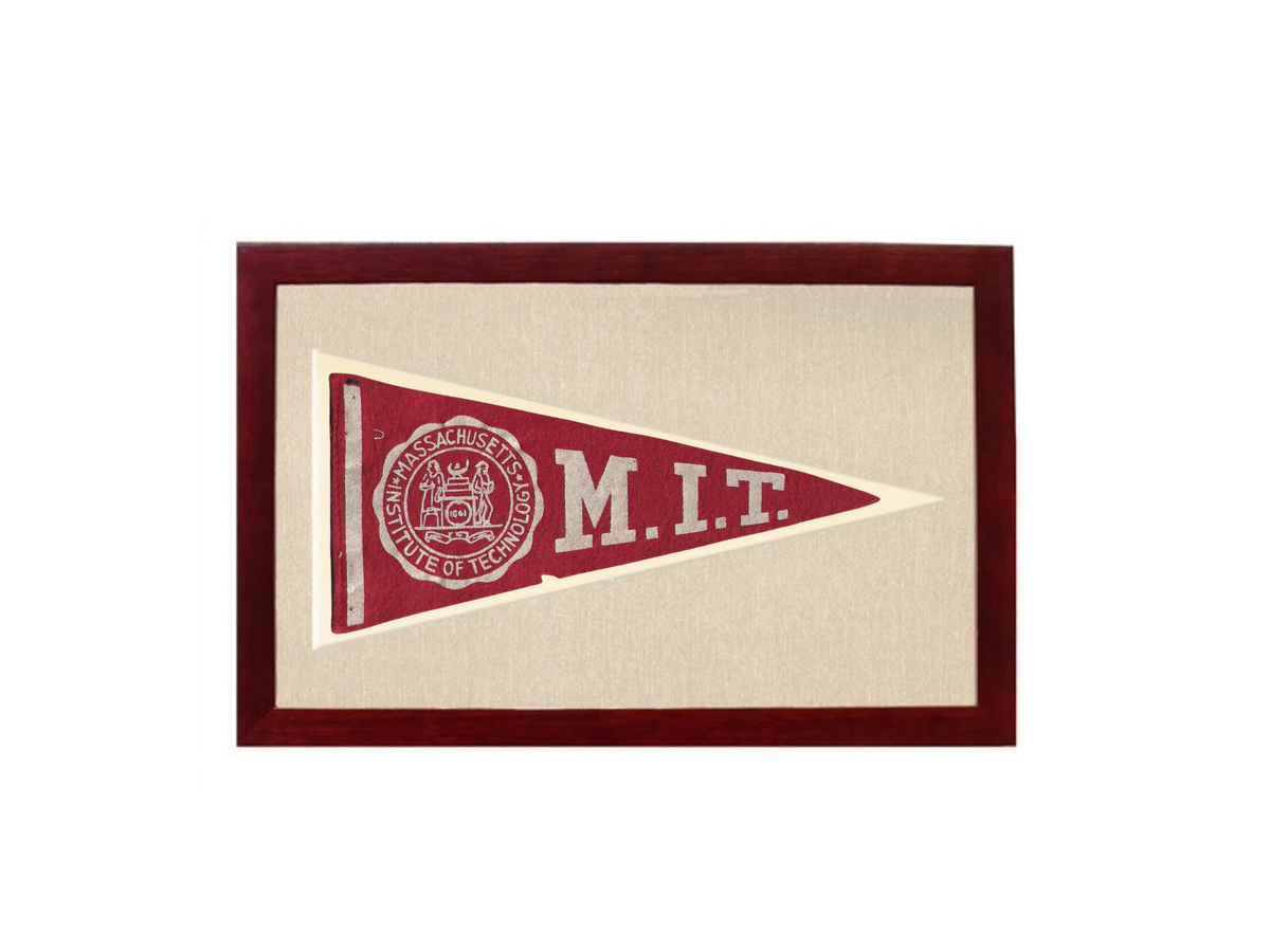 Vintage Massachusetts Institute of Technology Pennant