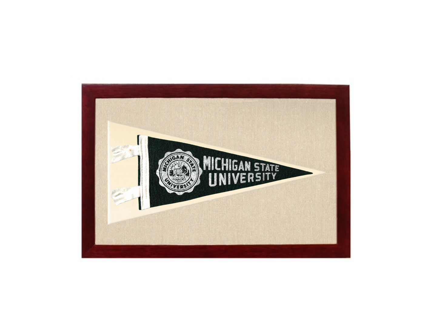 Vintage Michigan State Pennant