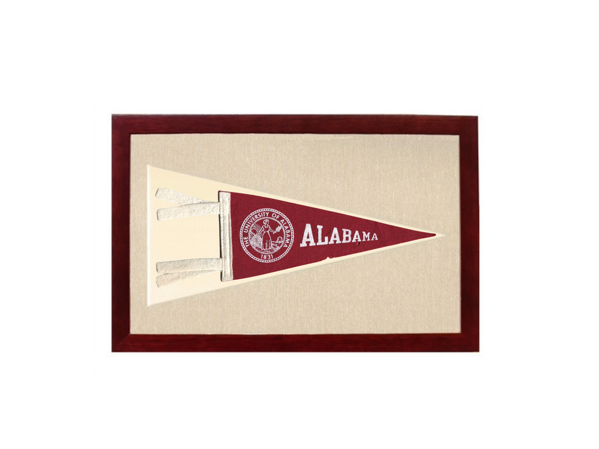 Vintage University of Alabama Pennant