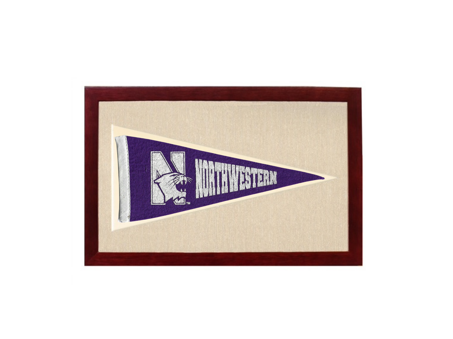 Vintage Northwestern University Pennant