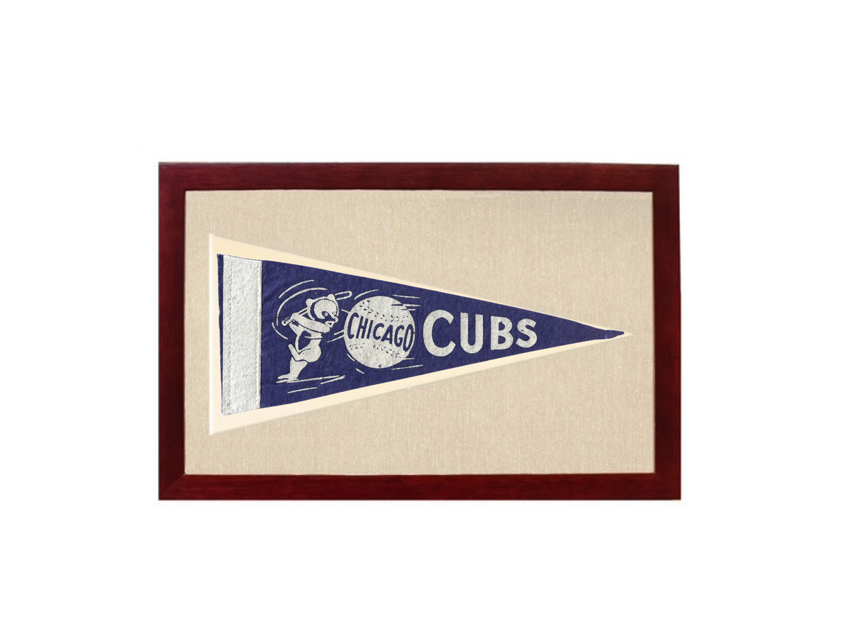 Vintage Chicago Cubs Pennant