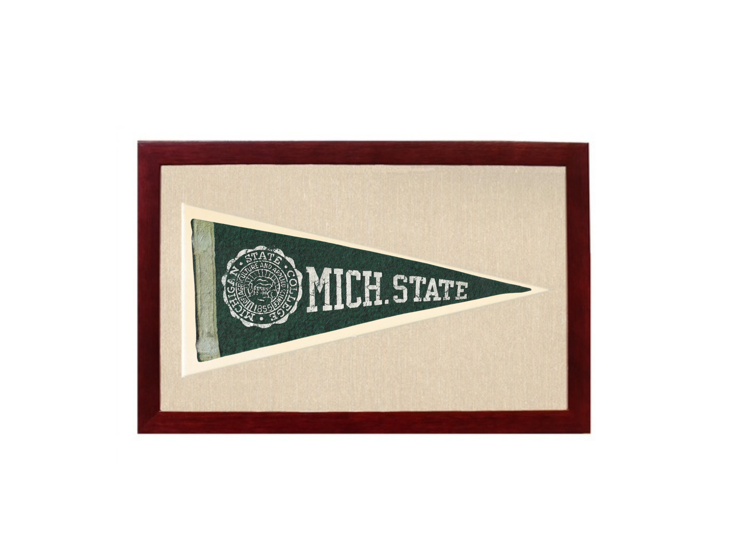 Vintage Michigan State Pennant