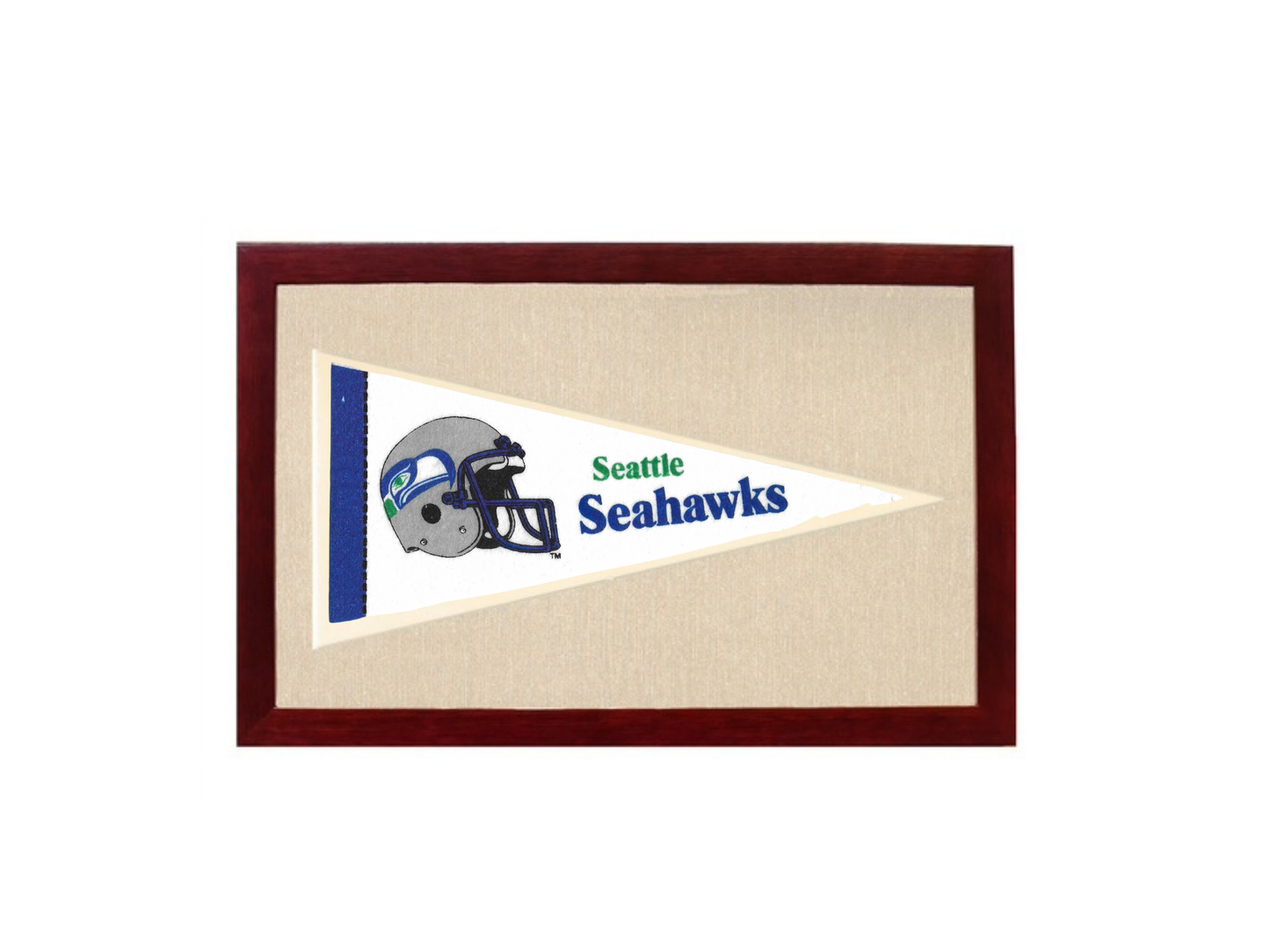 Vintage Seattle Seahawks Pennant