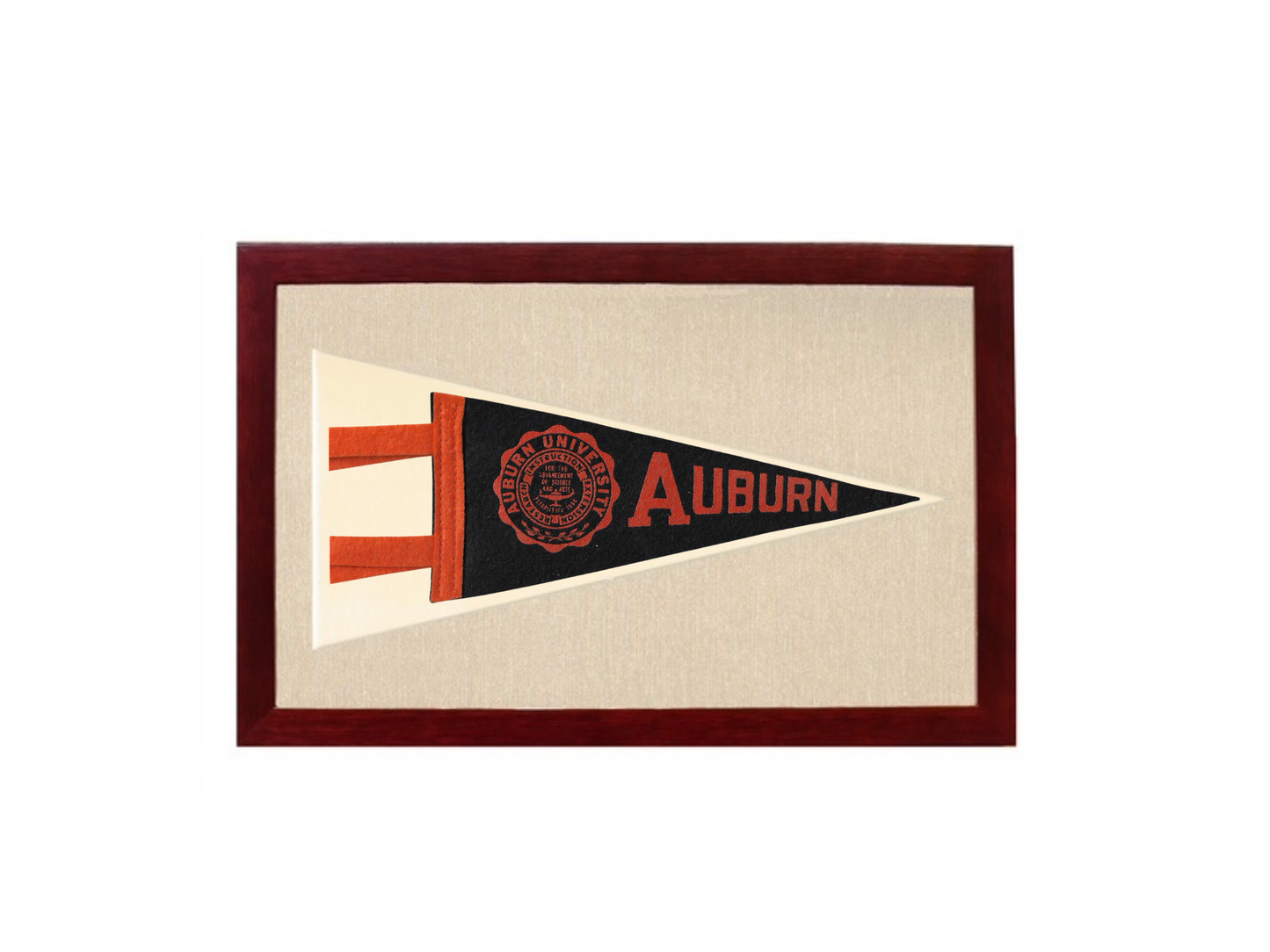 Vintage Auburn University Pennant