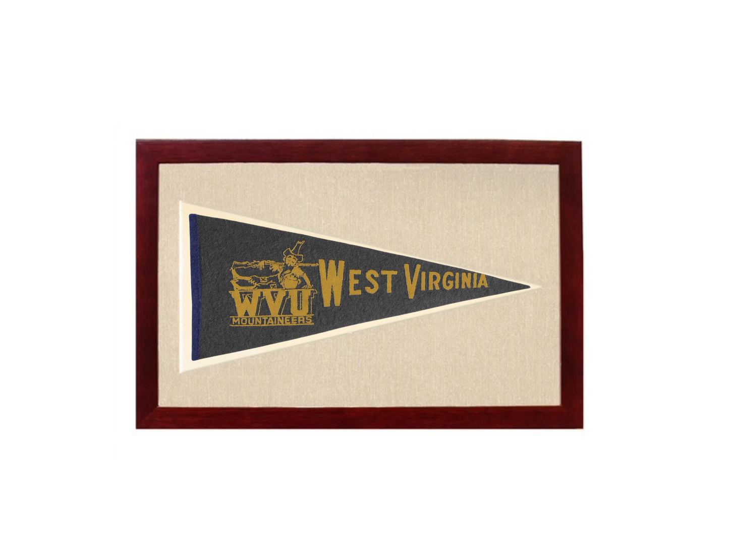 Vintage West Virginia Pennant