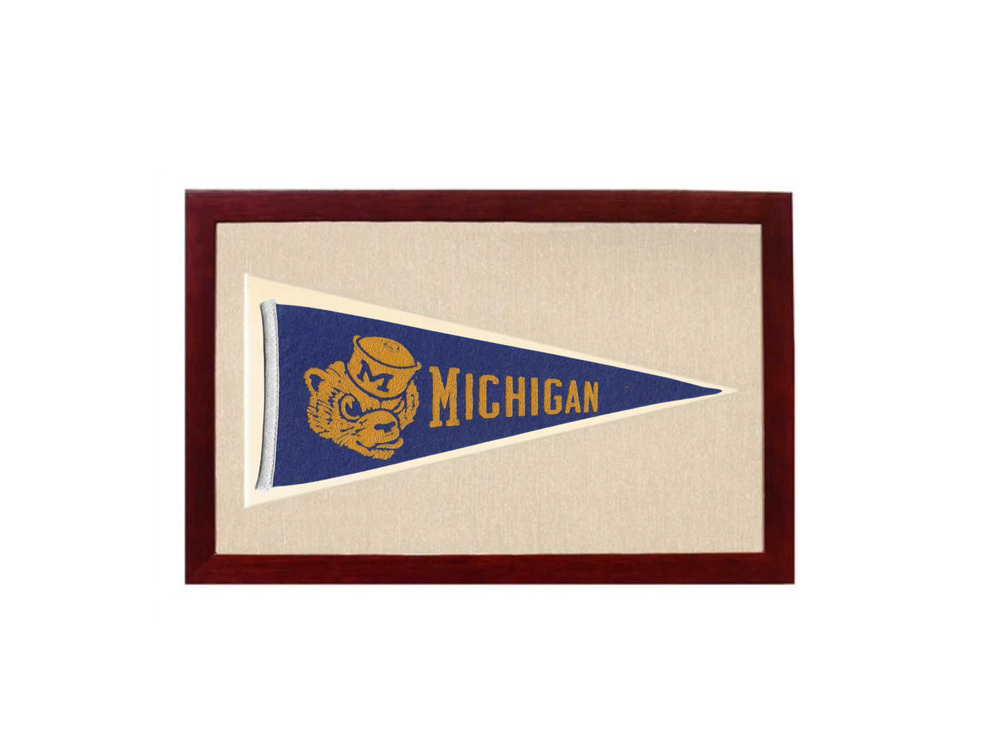Vintage University of Michigan Pennant