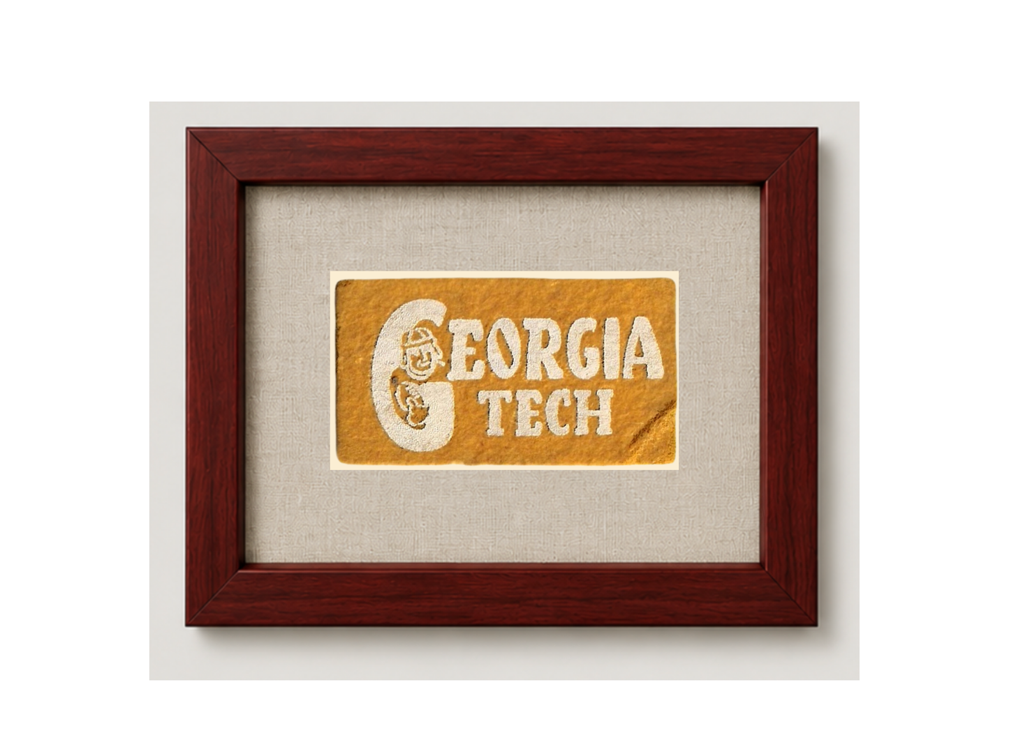 Vintage Georgia Tech Candy Felt