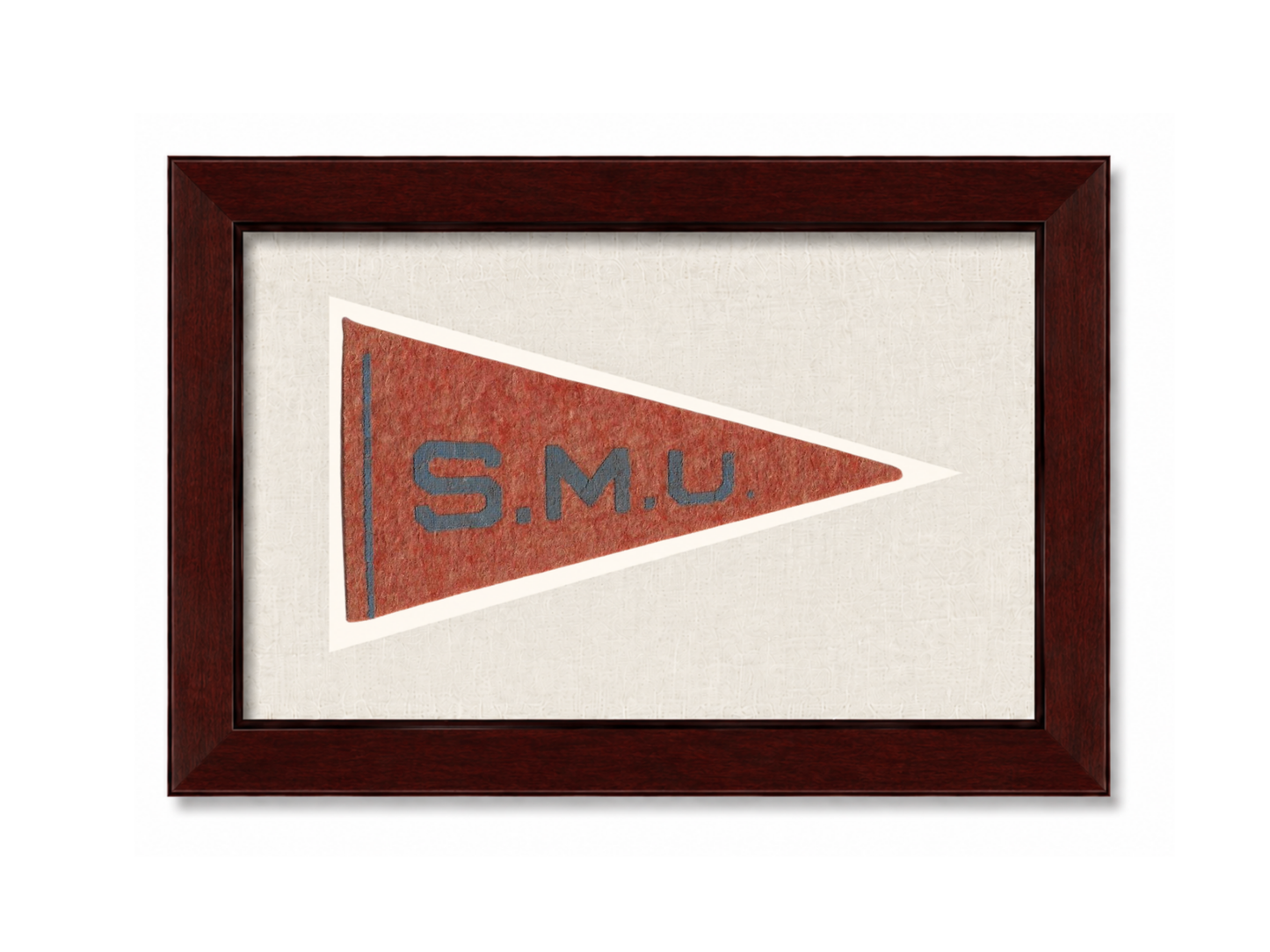Vintage Southern Methodist University Pennant