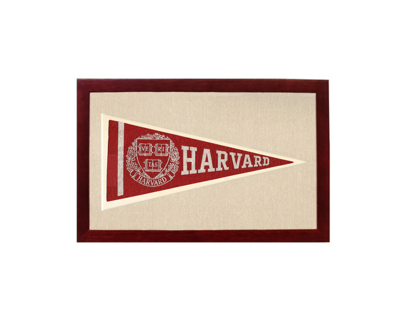 Vintage Harvard Pennant