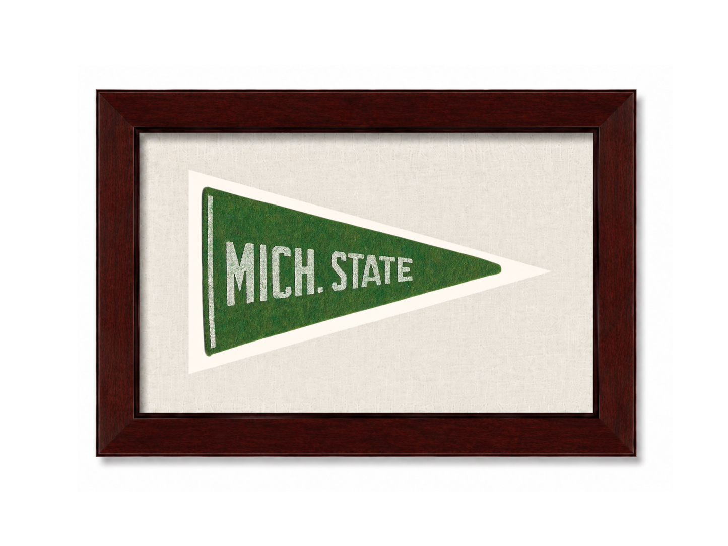 Vintage MSU Pennant