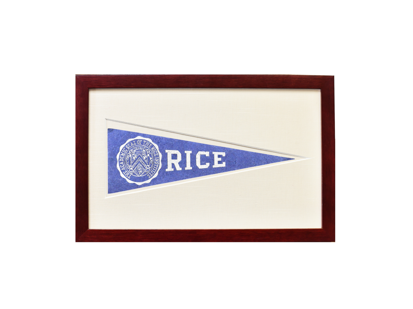 Vintage Rice University Hormel Pennant