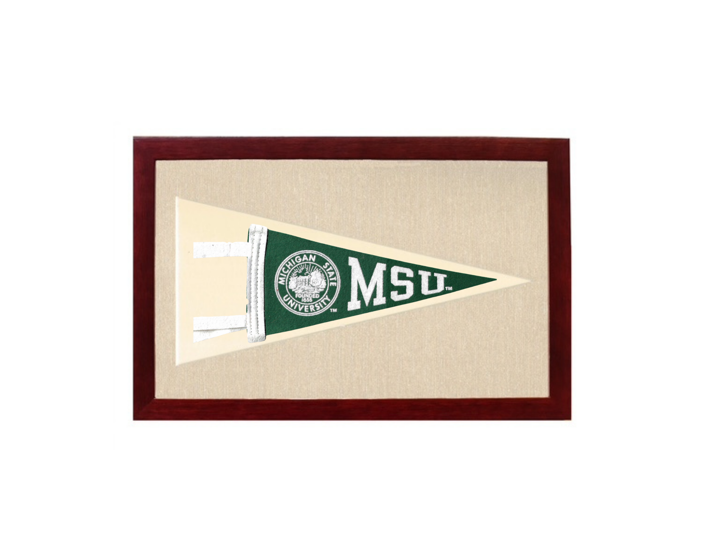 Vintage Michigan State Pennant