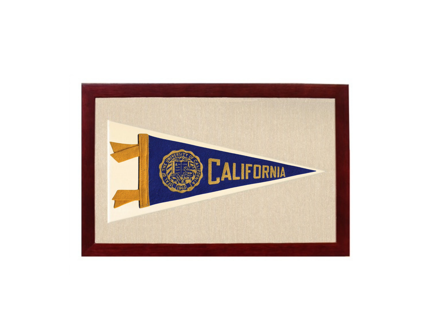 Vintage UC Berkeley Pennant