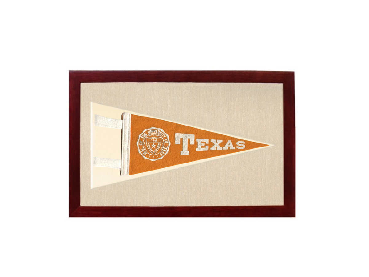 Vintage University of Texas Pennant