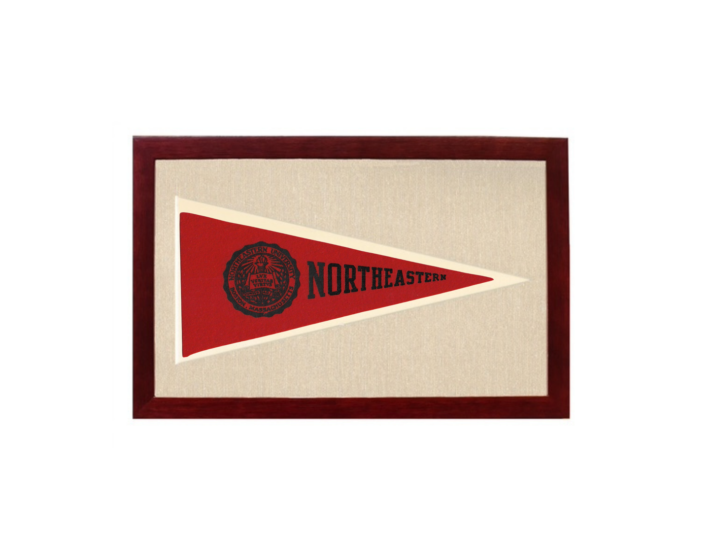 Vintage Northeastern University Pennant