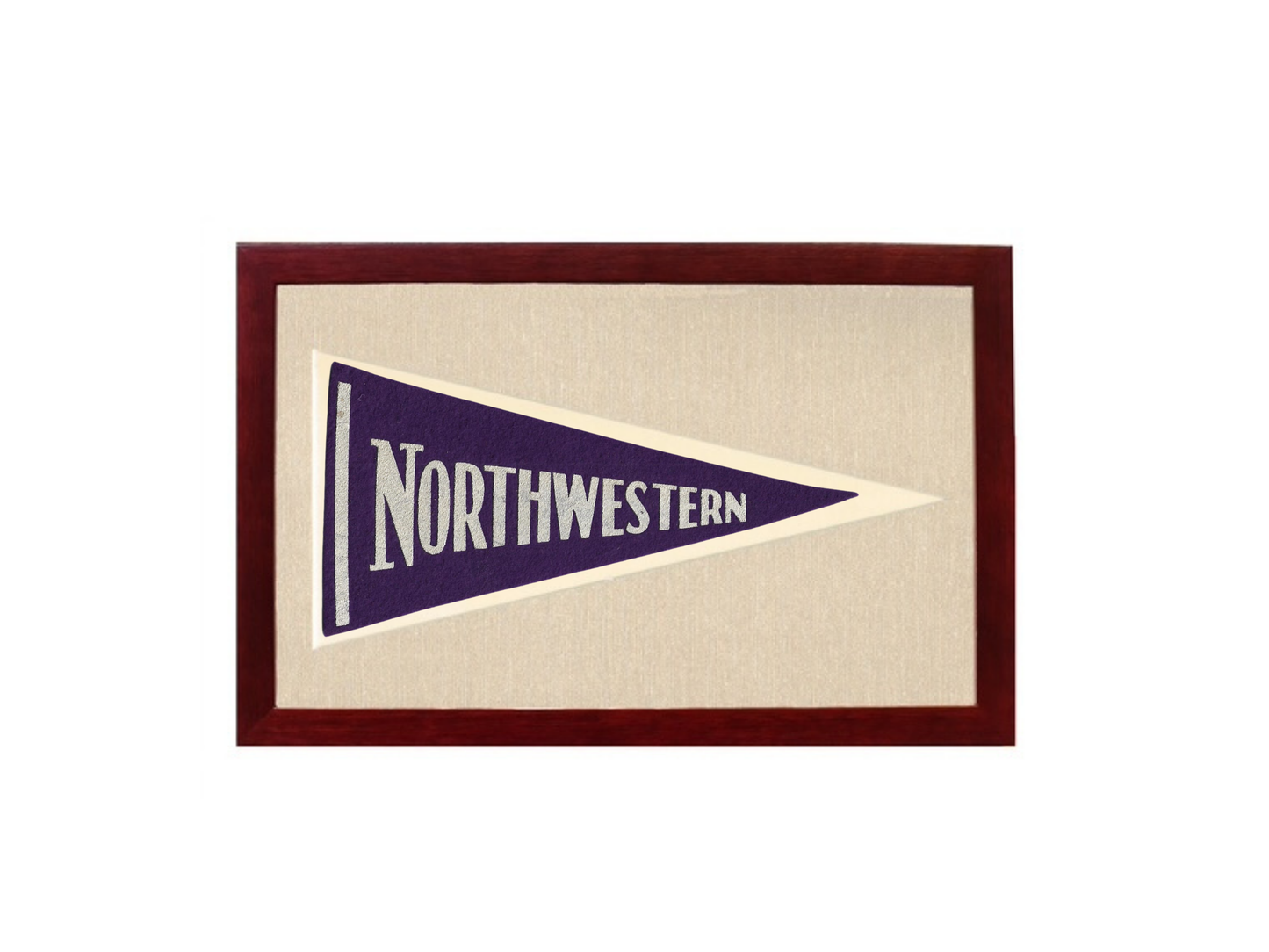 Vintage Northwestern University Pennant