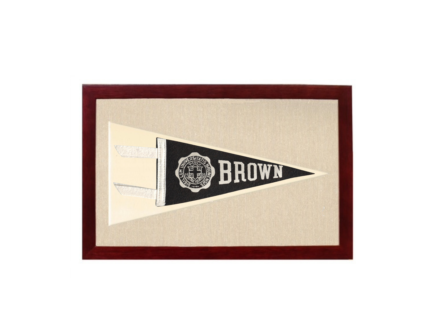 Vintage Brown Pennant