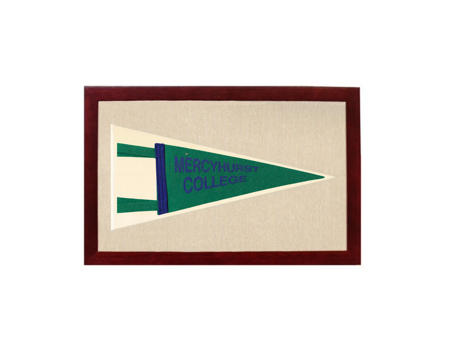 Vintage Mercyhurst College Pennant