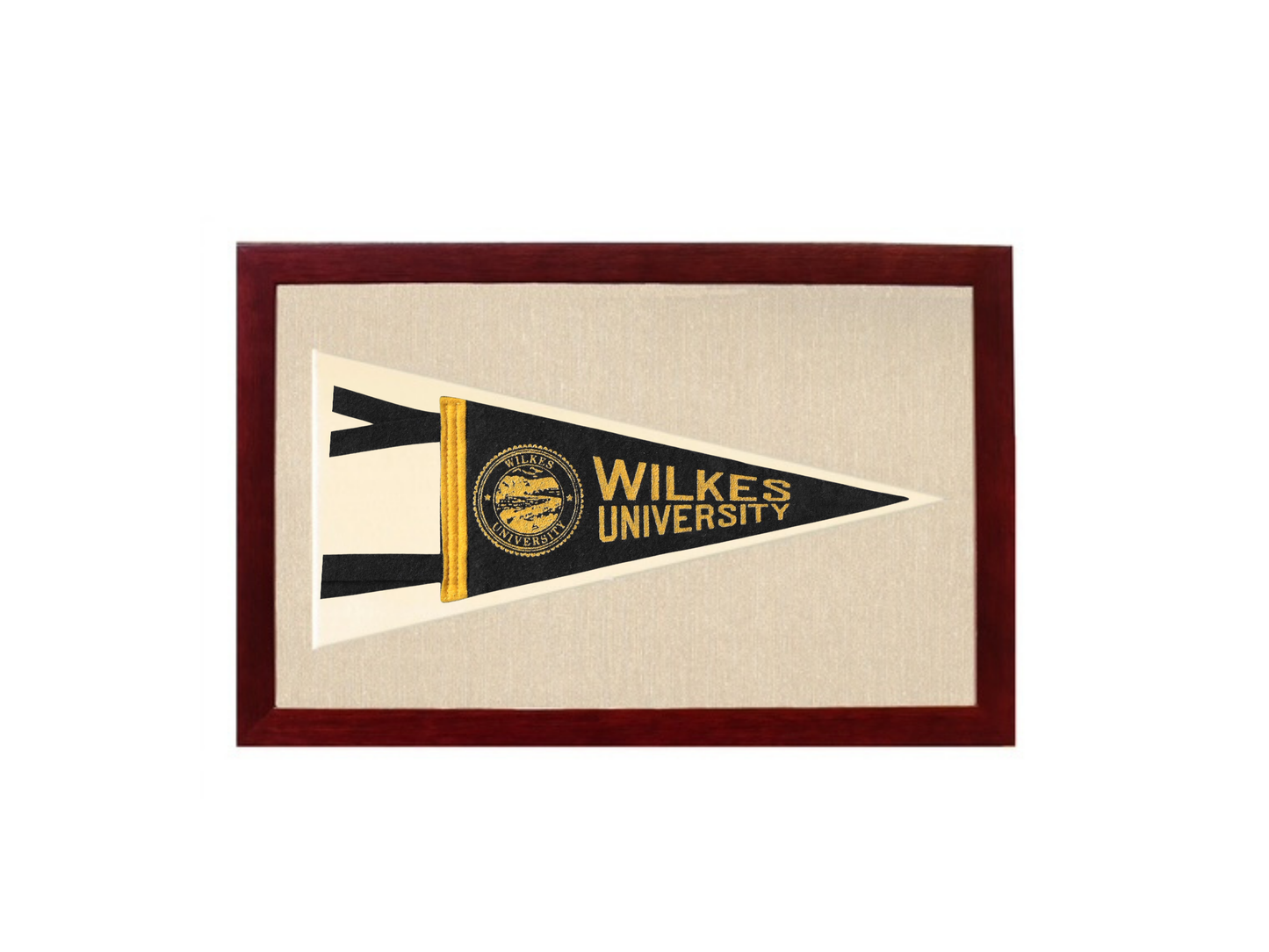 Vintage Wilkes University Pennant