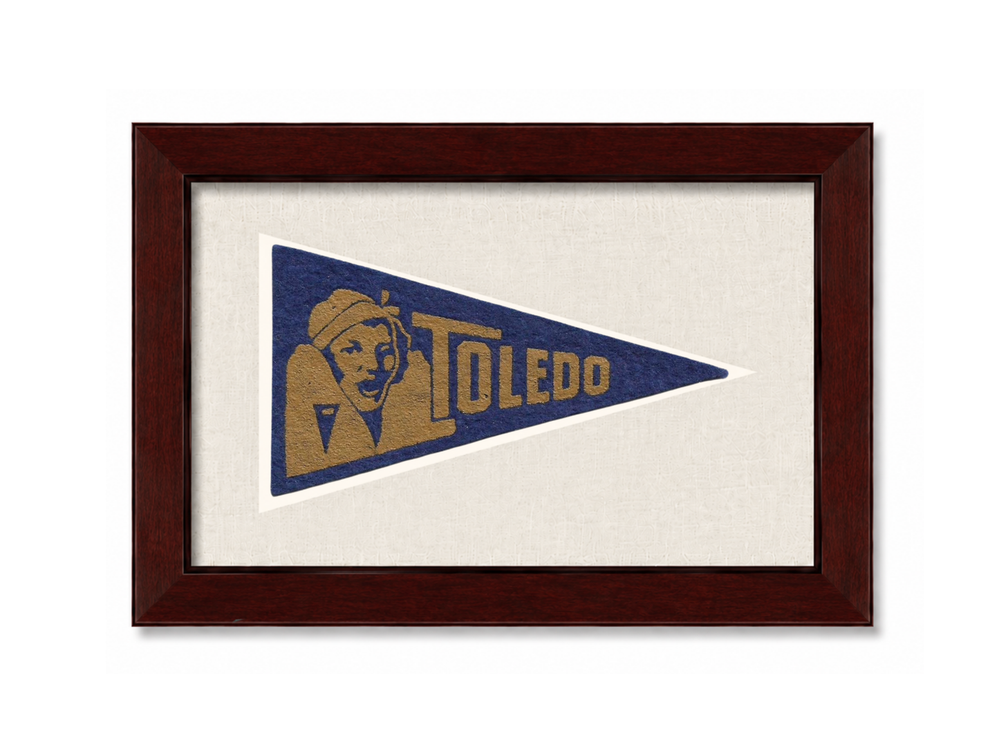 Vintage University of Toledo Pennant