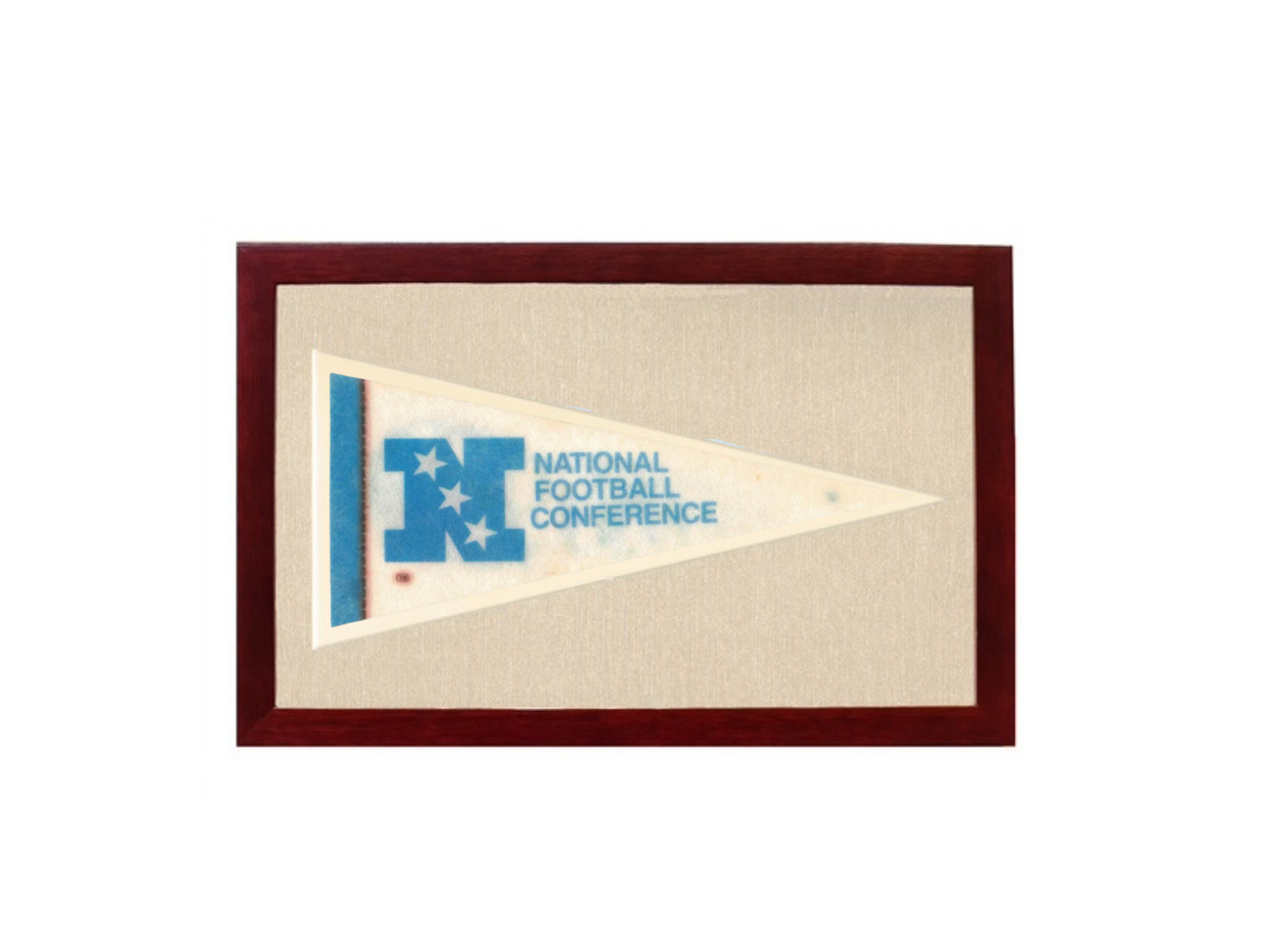 Vintage National Football Conference NFL Pennant circa 1970s