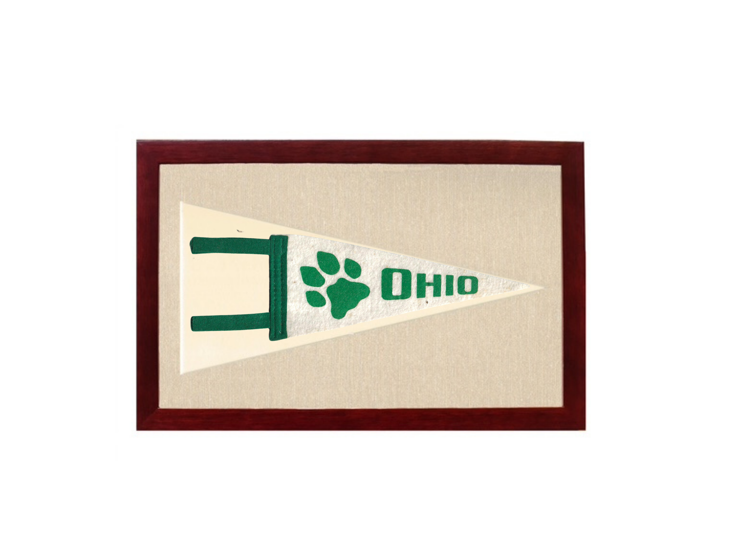 Vintage Ohio University Pennant