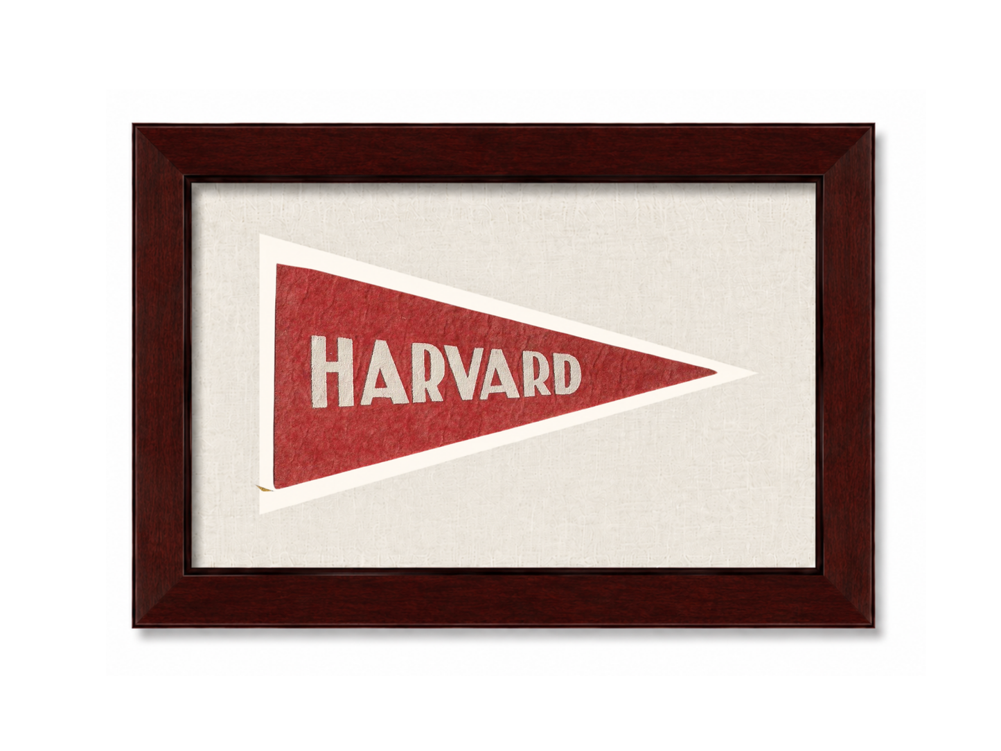 Vintage Harvard Pennant