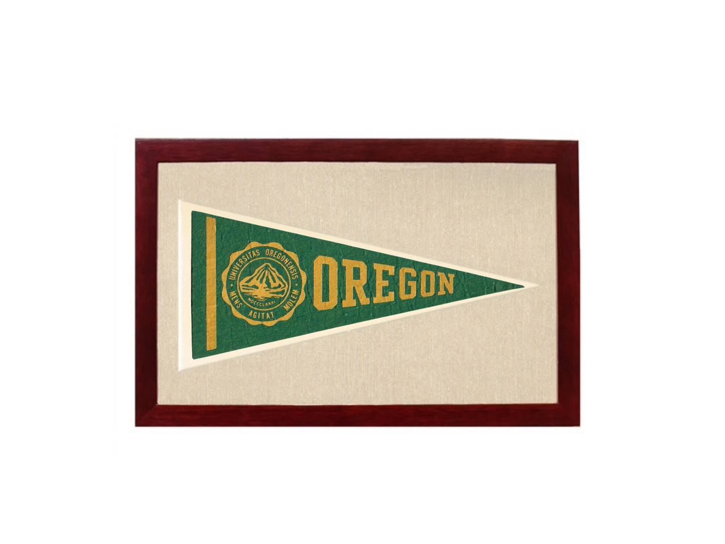 Vintage Oregon Pennant
