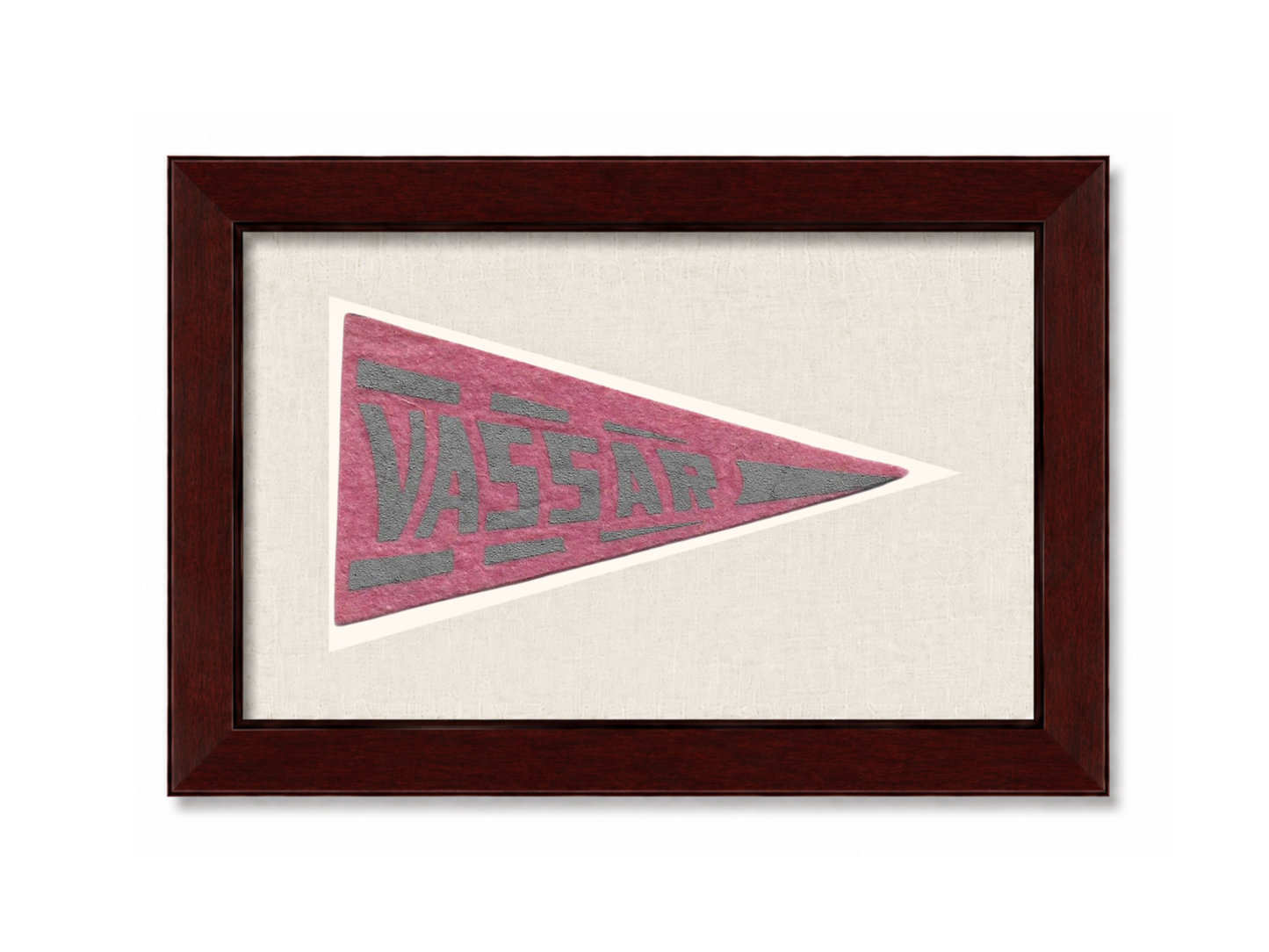 Vintage Vassar College Pennant