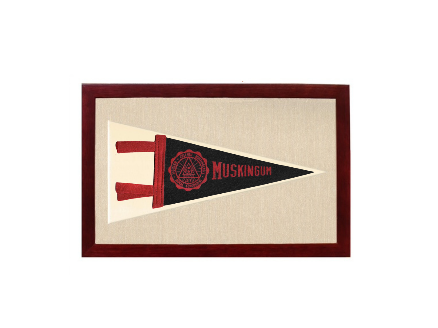 Vintage Muskingum Pennant