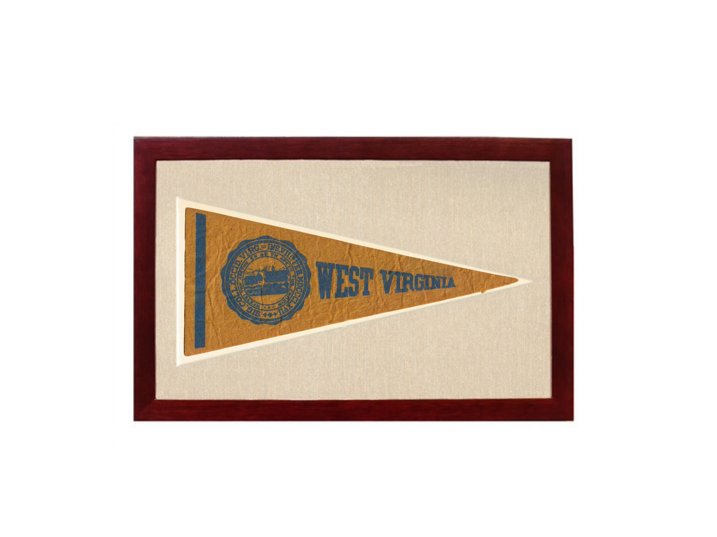 Vintage West Virginia Pennant