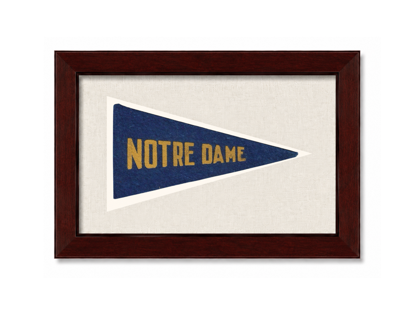 Vintage Notre Dame Pennant