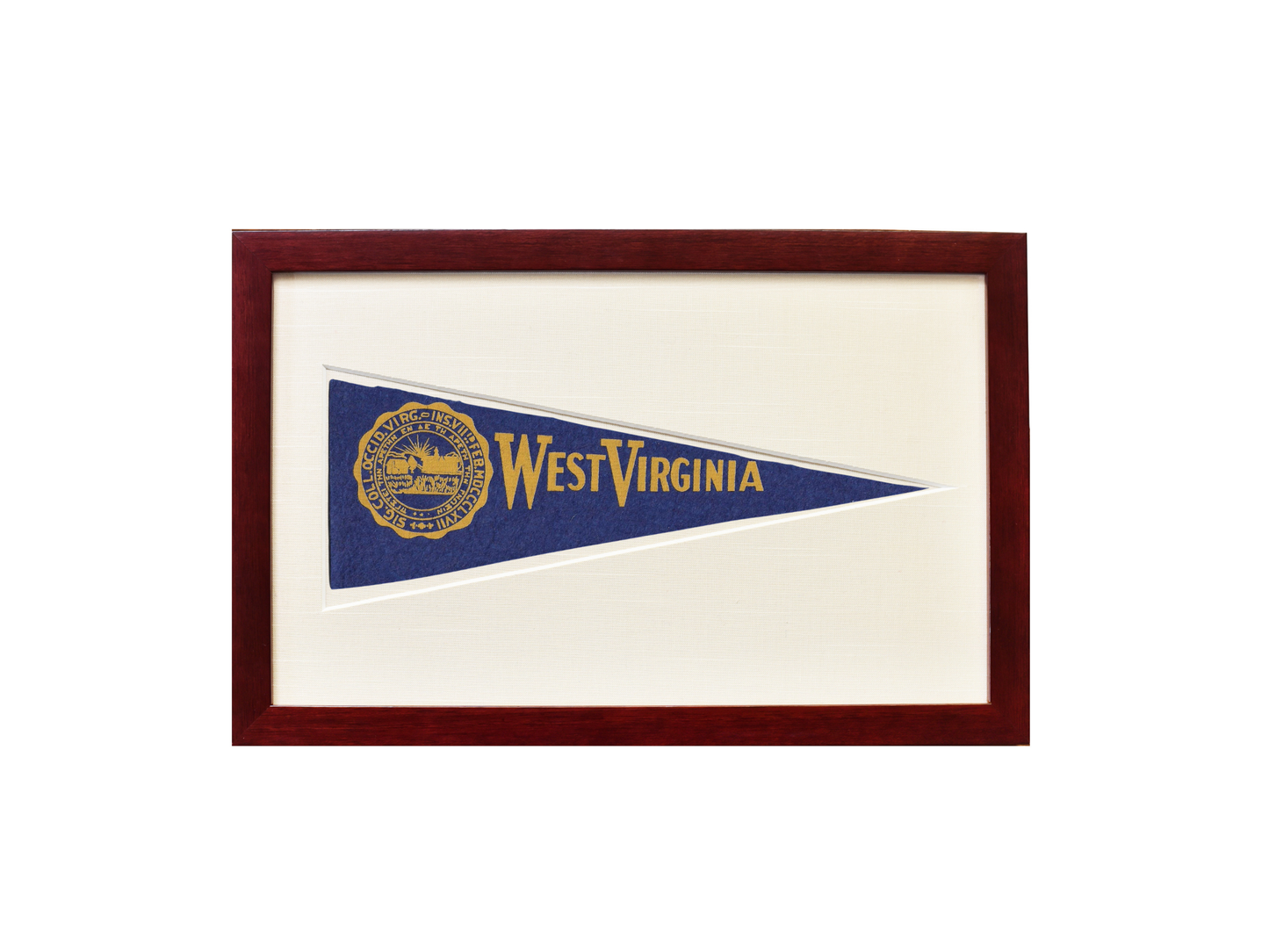 Vintage West Virginia Hormel Pennant