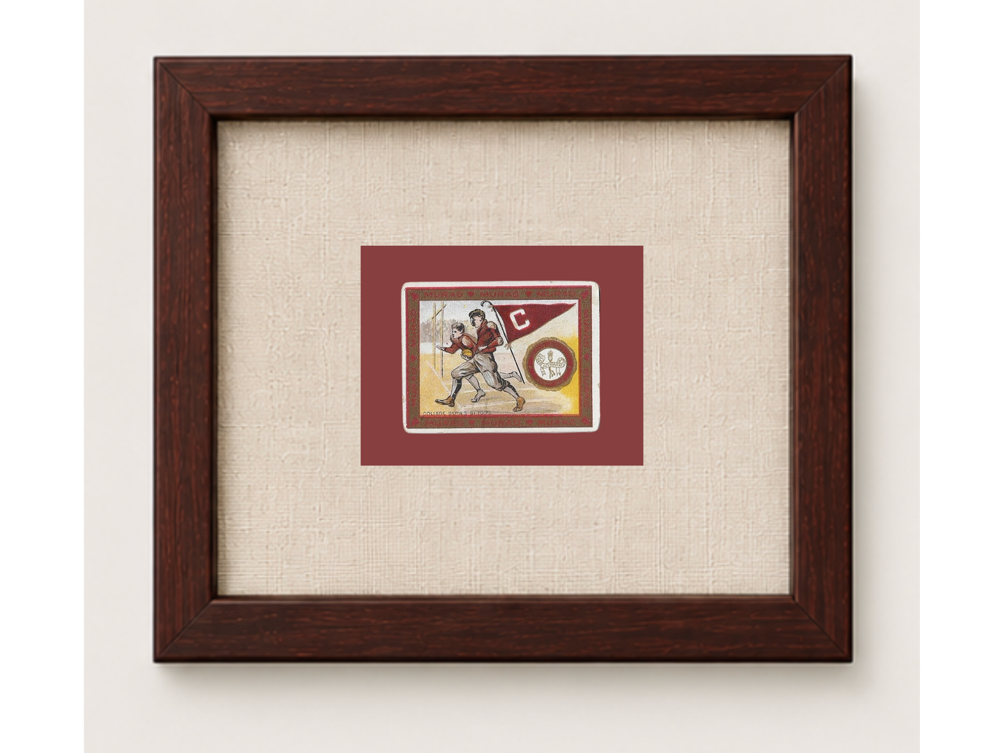 Vintage Colgate University Tobacco Card