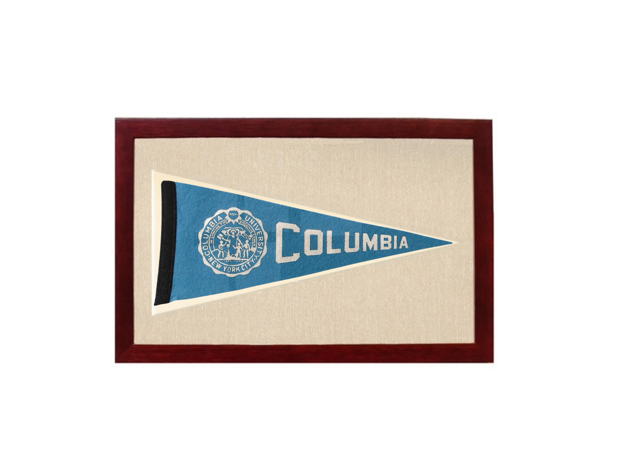 Vintage Columbia University Pennant