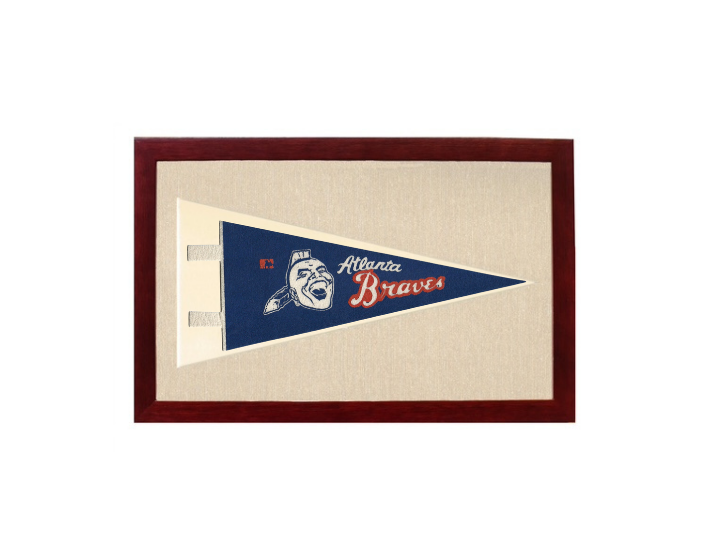 Vintage Atlanta Braves Pennant
